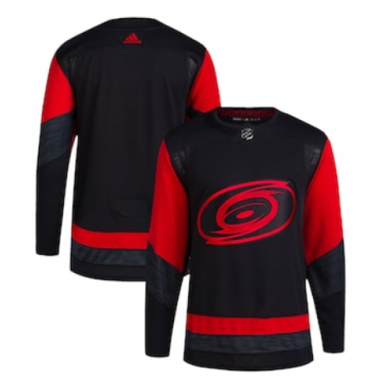 Men's Carolina Hurricanes adidas Black 2023 NHL Stadium Series Primegreen Authentic Jersey - Ujersey