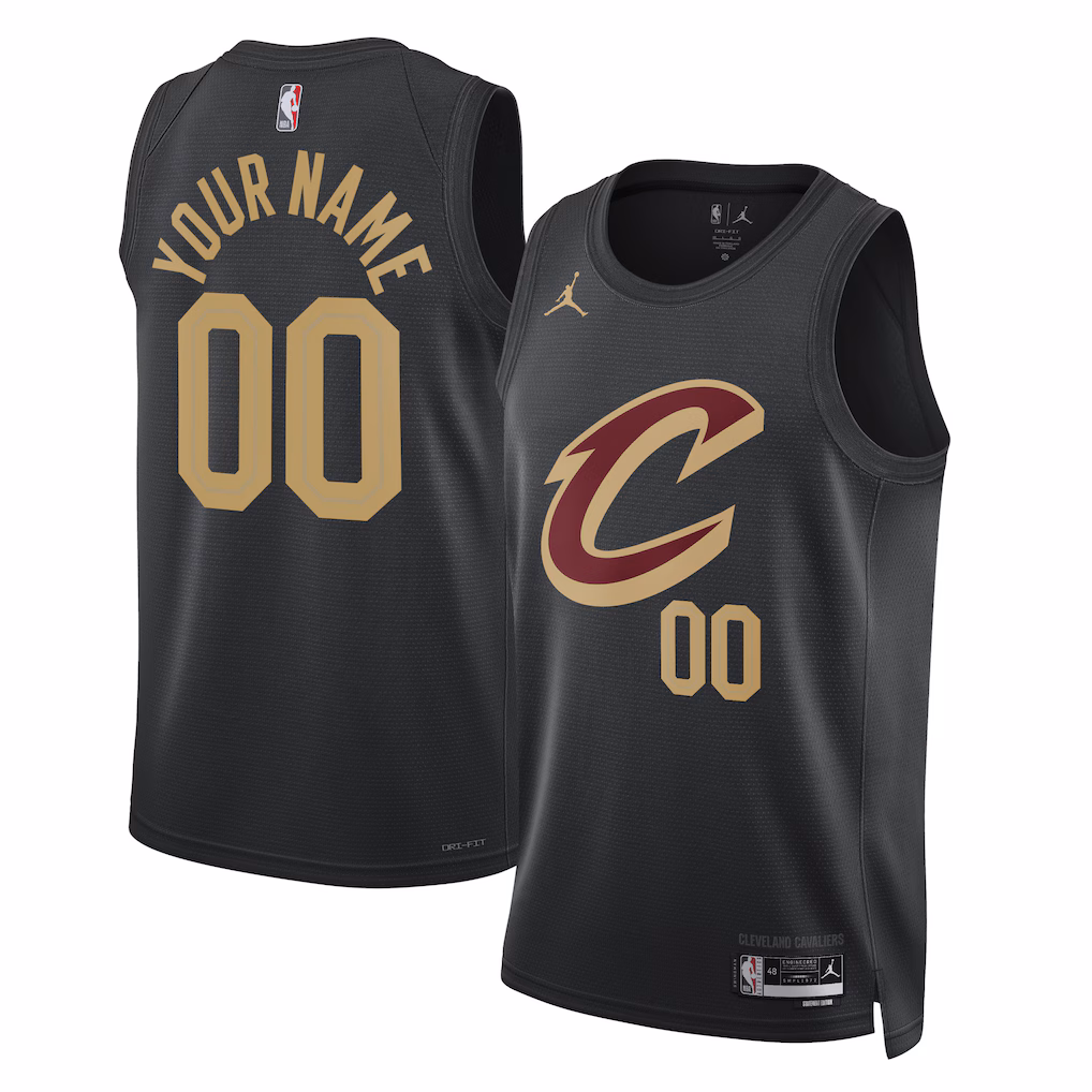 Unisex Cleveland Cavaliers Jordan Brand Black 2022/23 Swingman Custom Jersey - Statement Edition - Vujersey Los Angeles Rams