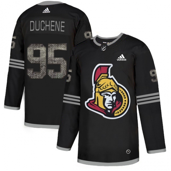 Men's Adidas Ottawa Senators #95 Matt Duchene Black Authentic Classic Stitched NHL Jersey - Ujersey