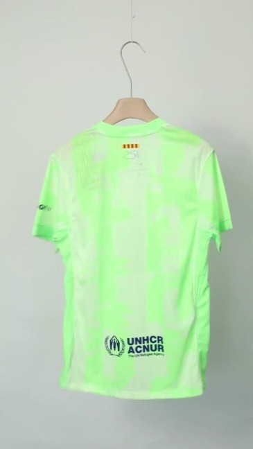 Soccer Jersey Barcelona Third Away Shirt 2024/25 Spotify Logo Without Text - U-jersey