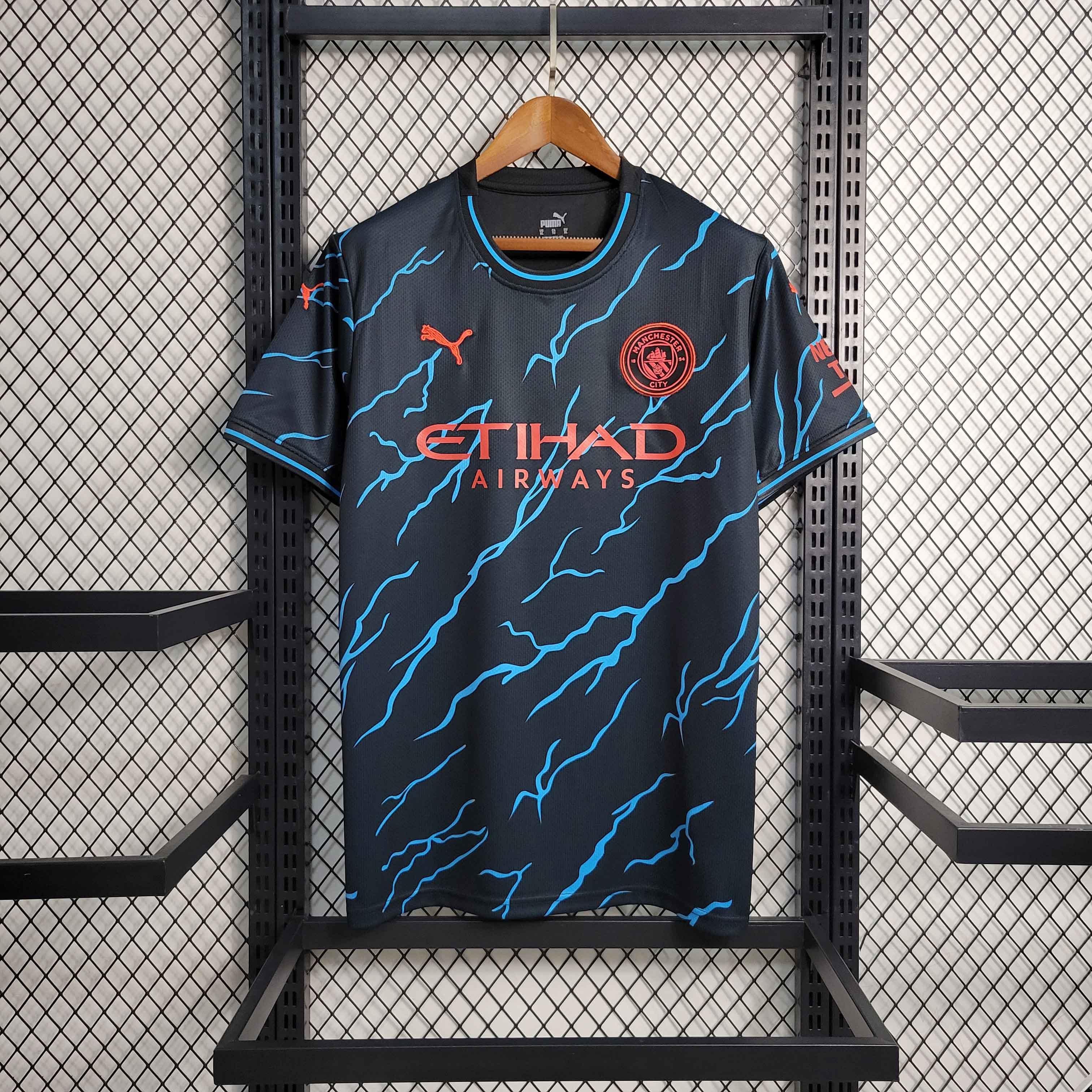 Manchester City Football Jersey Third Away Shirt 2023/24 - U-jersey