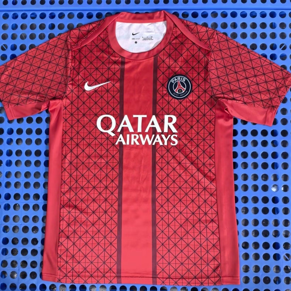PSG Soccer Jersey Pre-Match Custom Shirt 2025/26 - Ujersey