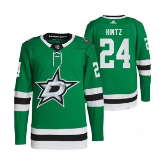 Men's Dallas Stars #24 Roope Hintz Green Stitched Jersey - Ujersey