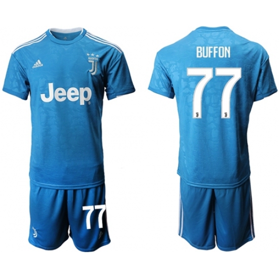 Juventus #77 Buffon Third Soccer Club Jersey