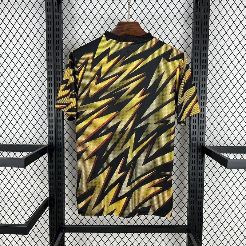 Roma Soccer Jersey Pre-Match Custom Shirt 2025/26