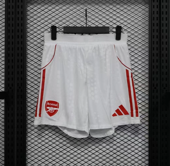 Arsenal Football Jersey Home Shorts 2025/26