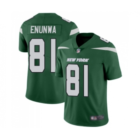 Youth New York Jets #81 Quincy Enunwa Green Team Color Vapor Untouchable Limited Player Football Jersey - Ujersey