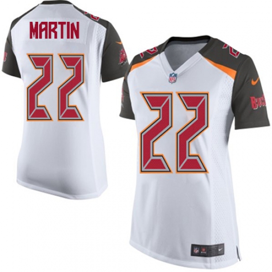 Women's Nike Tampa Bay Buccaneers #22 Doug Martin Game White NFL Jersey - Ujersey