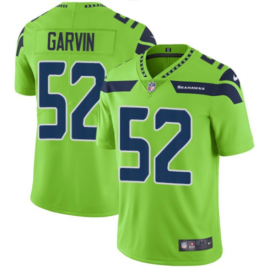 Youth Nike Seattle Seahawks #52 Terence Garvin Limited Green Rush Vapor Untouchable NFL Jersey - Ujersey