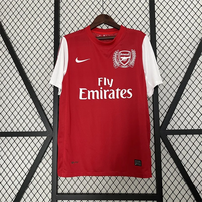 Arsenal Soccer Retro Jersey Home Custom Shirt 2011-12 - ujerseystore