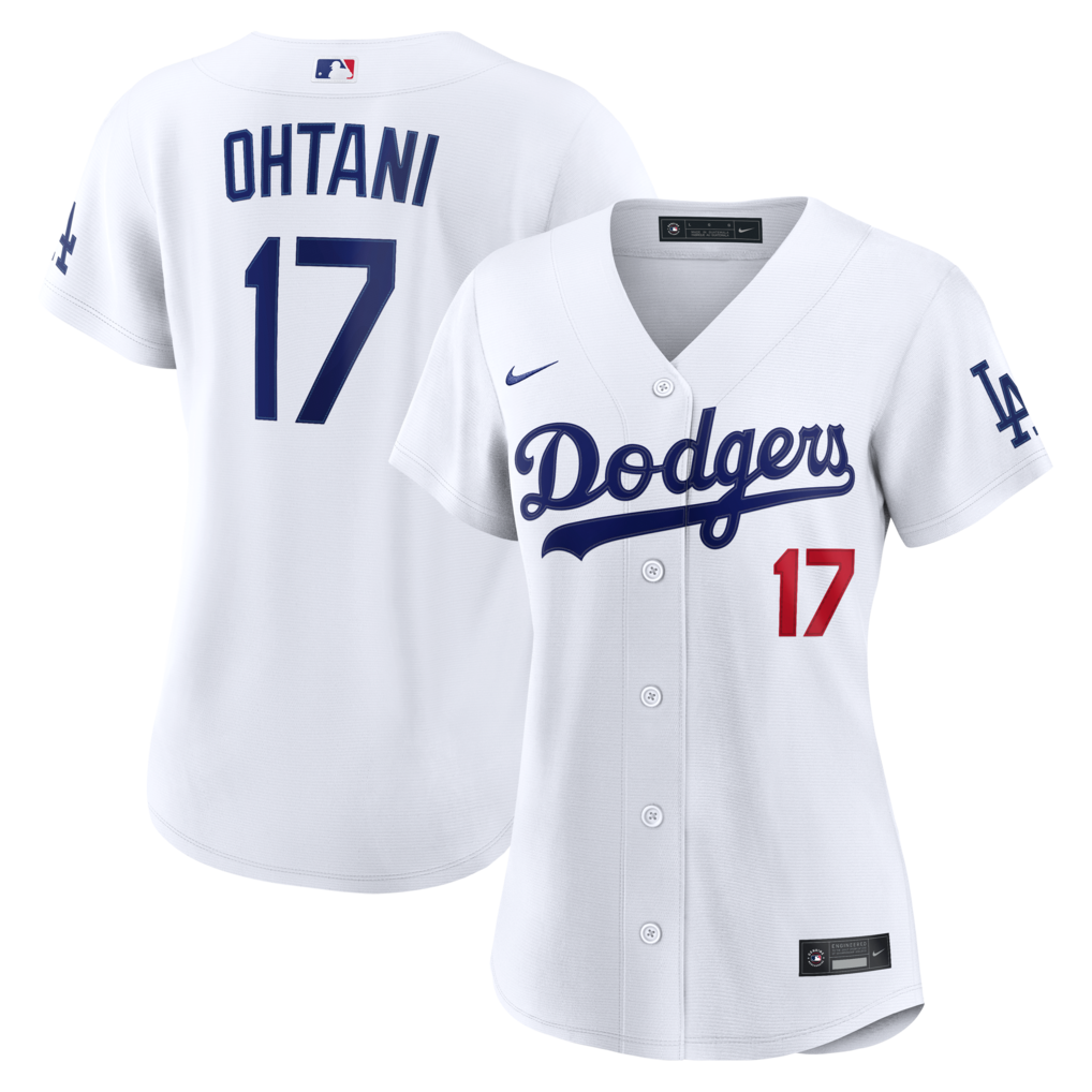 Women's Los Angeles Dodgers Shohei Ohtani Nike White Home Stadium Jersey - Ujersey NFL Shop