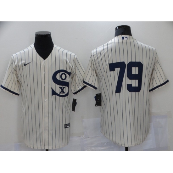 Men's Chicago White Sox #79 Jose Abreu Cream 2021 Field of Dreams Jersey - Ujersey