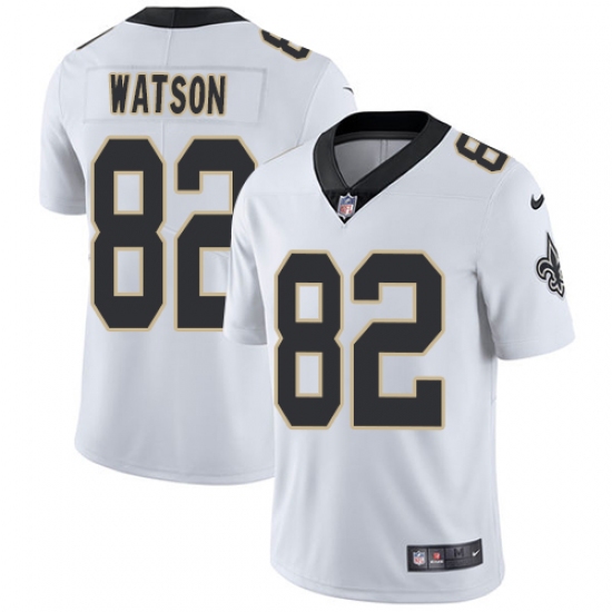 Youth Nike New Orleans Saints #82 Benjamin Watson White Vapor Untouchable Limited Player NFL Jersey - Ujersey