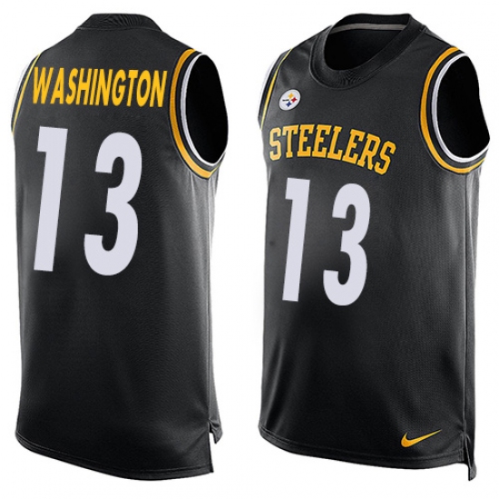 Men's Nike Pittsburgh Steelers #13 James Washington Limited Olive 2017 Salute to Service NFL Jersey - Ujersey