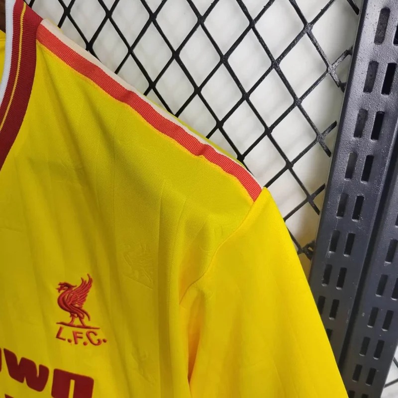 Liverpool Retro Football Jersey Away Custom Shirt 1981-84 - ujerseystore