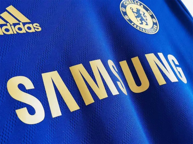 Chelsea Retro Football Jersey Home Long Sleeve Shirt 2012/13