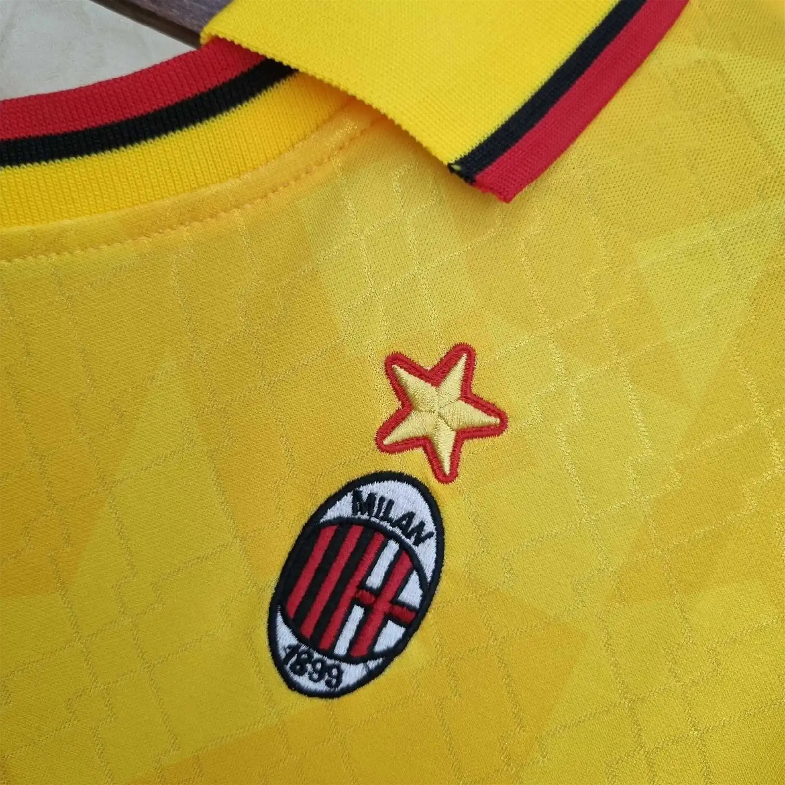 AC Milan Retro Soccer Jersey Third Away Custom Shirt 1995/96 - Ujersey Shop