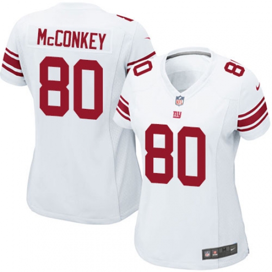 Women's Nike New York Giants #80 Phil McConkey Game White NFL Jersey - Ujersey
