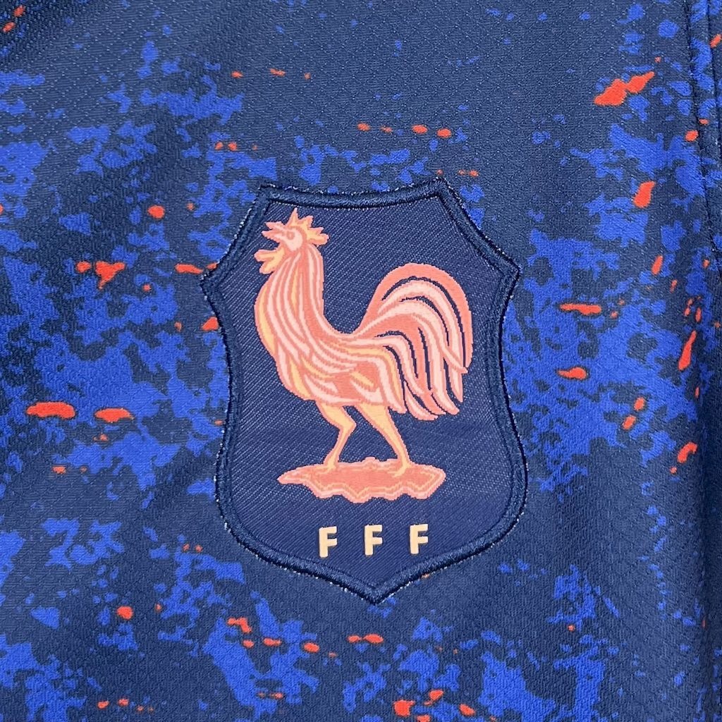 France Soccer Jersey Home Women's Custom Shirt 2025 - ujerseystore