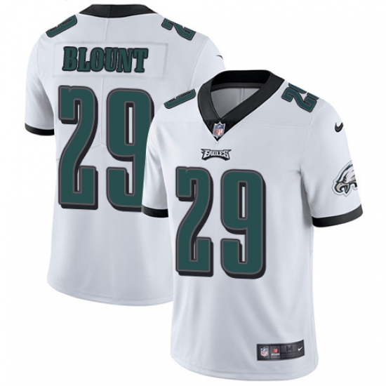 Youth Nike Philadelphia Eagles #29 LeGarrette Blount White Vapor Untouchable Limited Player NFL Jersey - Ujersey