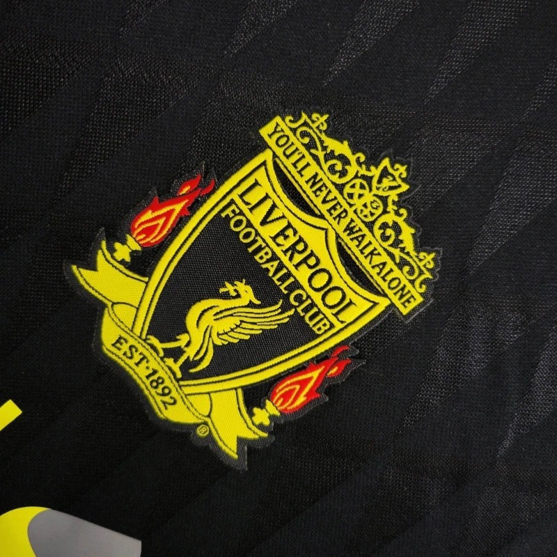 Liverpool Retro Football Jersey Away Custom Shirt 2010/11 - ujerseystore