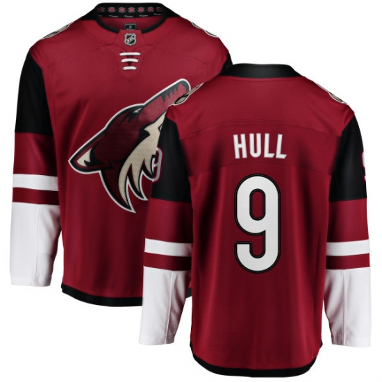 Men's Arizona Coyotes #9 Bobby Hull Fanatics Branded Burgundy Red Home Breakaway NHL Jersey - Ujersey