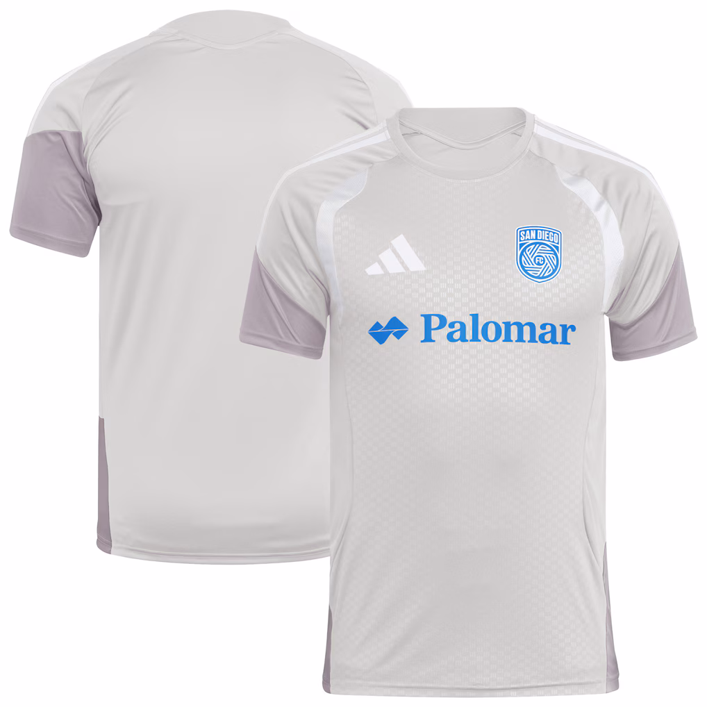 Men's San Diego FC Silver 2026 Competition Training Jersey