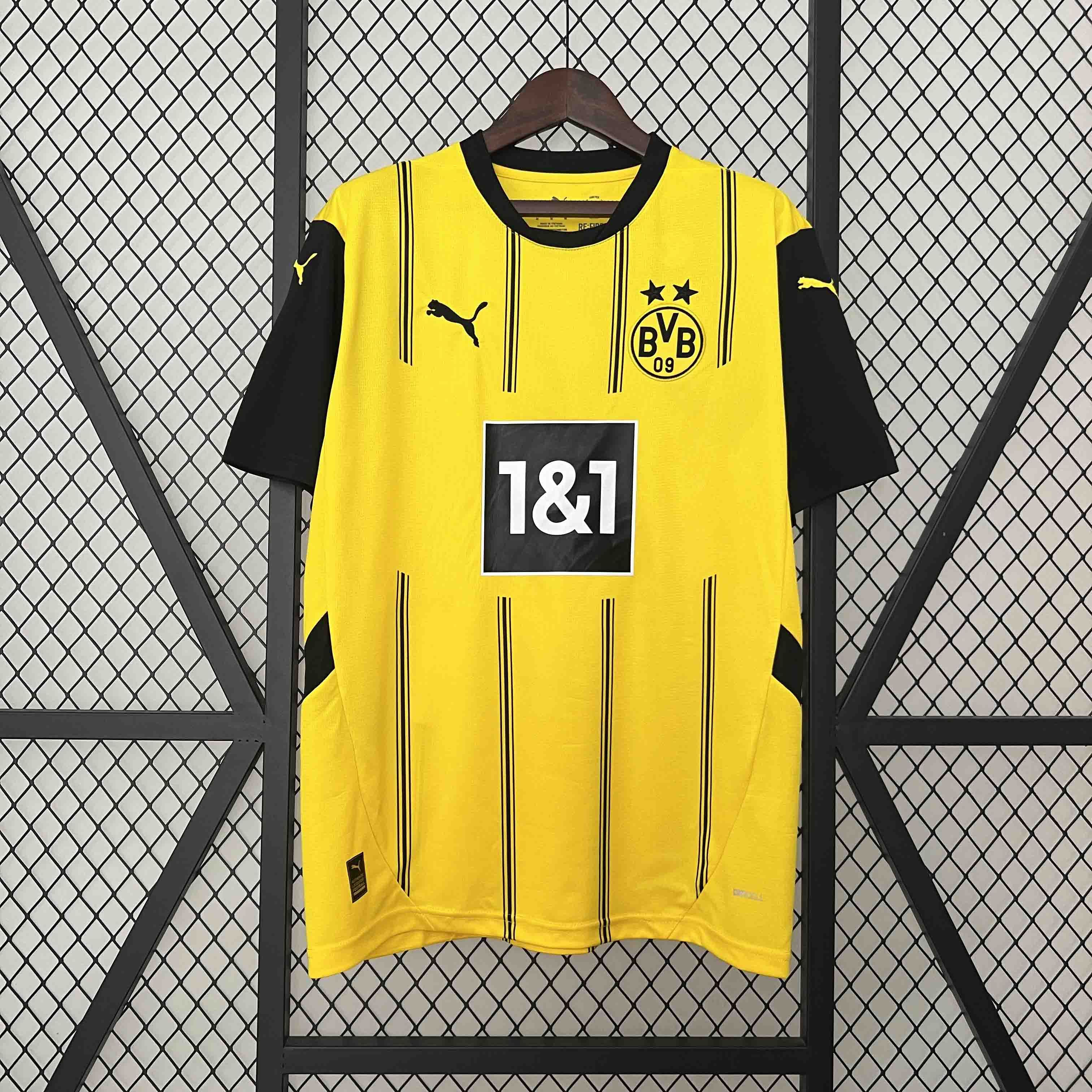 Borussia Dortmund Home Jersey Custom Shirt 2024/25 - ujerseystore