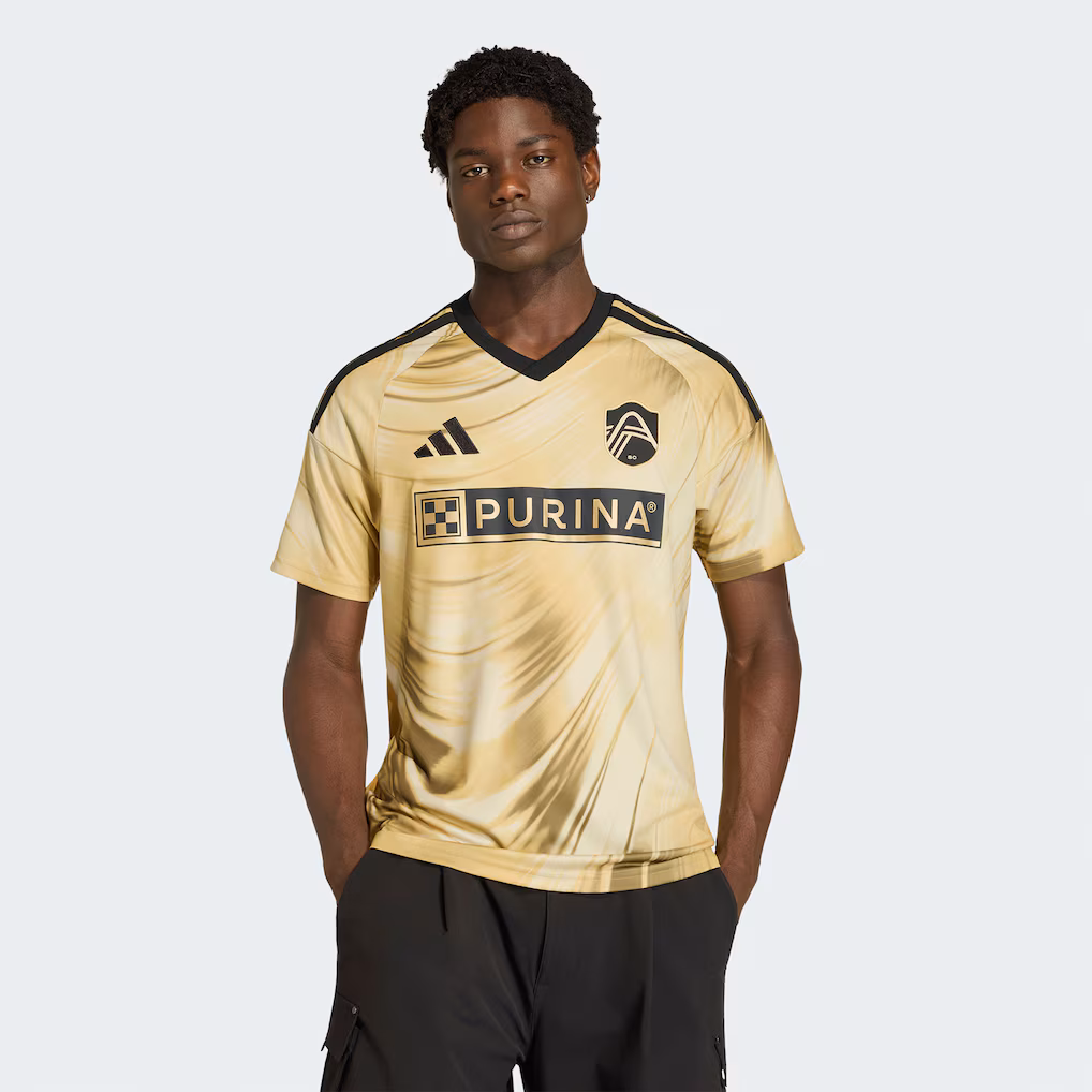 Men's St. Louis CITY SC adidas Yellow 2026 The Tina Turner Kit Replica Jersey - Ujersey