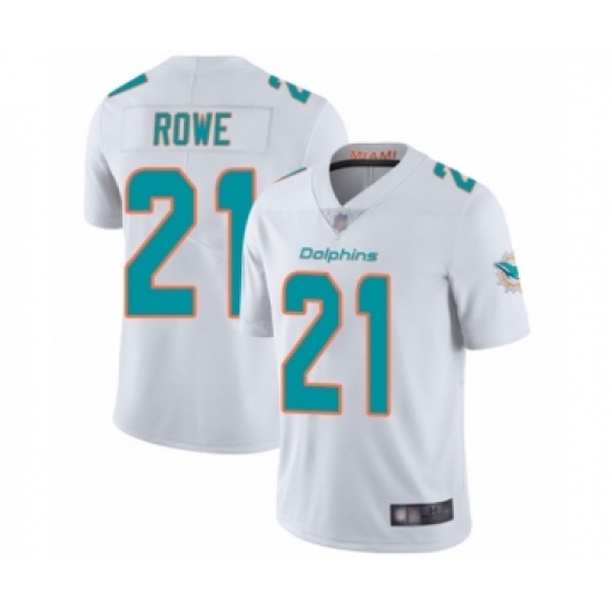 Youth Miami Dolphins #21 Eric Rowe White Vapor Untouchable Limited Player Football Jersey - Ujersey