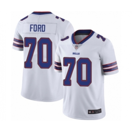 Men's Buffalo Bills #70 Cody Ford White Vapor Untouchable Limited Player Football Jersey - Ujersey