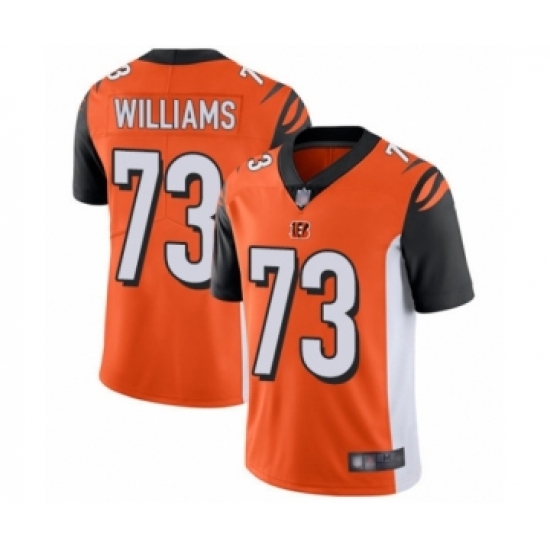 Youth Cincinnati Bengals #73 Jonah Williams Orange Alternate Vapor Untouchable Limited Player Football Jersey - Ujersey