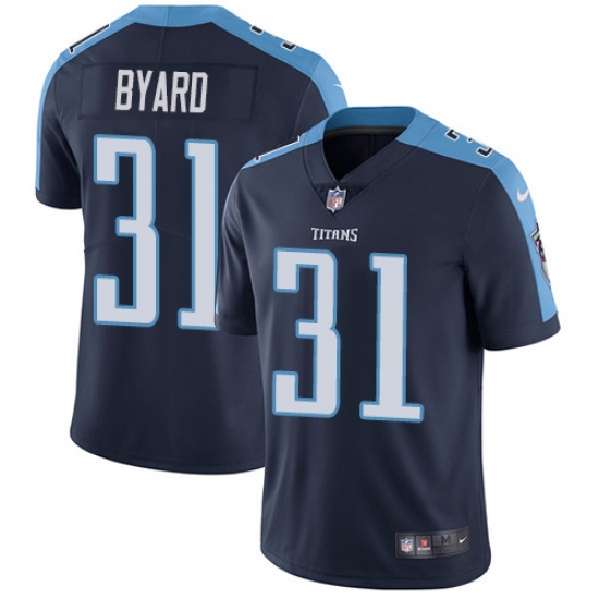 Youth Nike Tennessee Titans #31 Kevin Byard Navy Blue Alternate Vapor Untouchable Limited Player NFL Jersey - Ujersey
