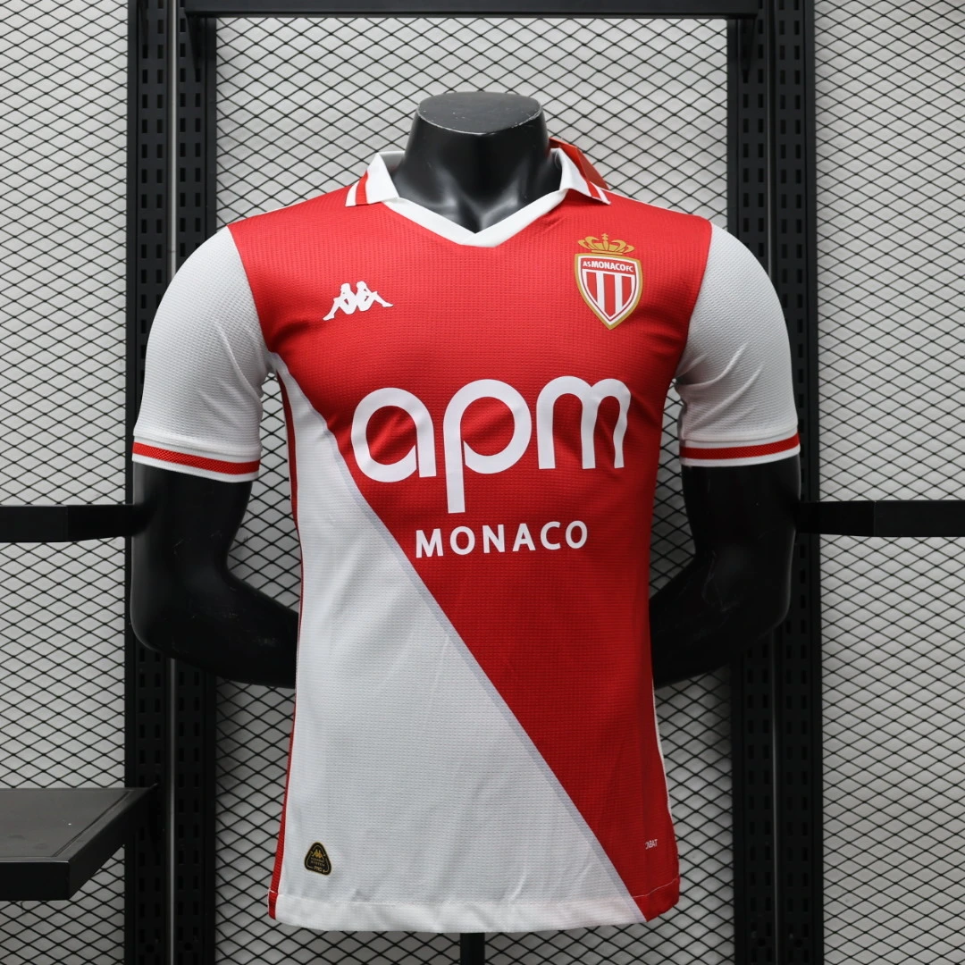 AS Monaco Soccer Jersey Home Shirt 2024/25