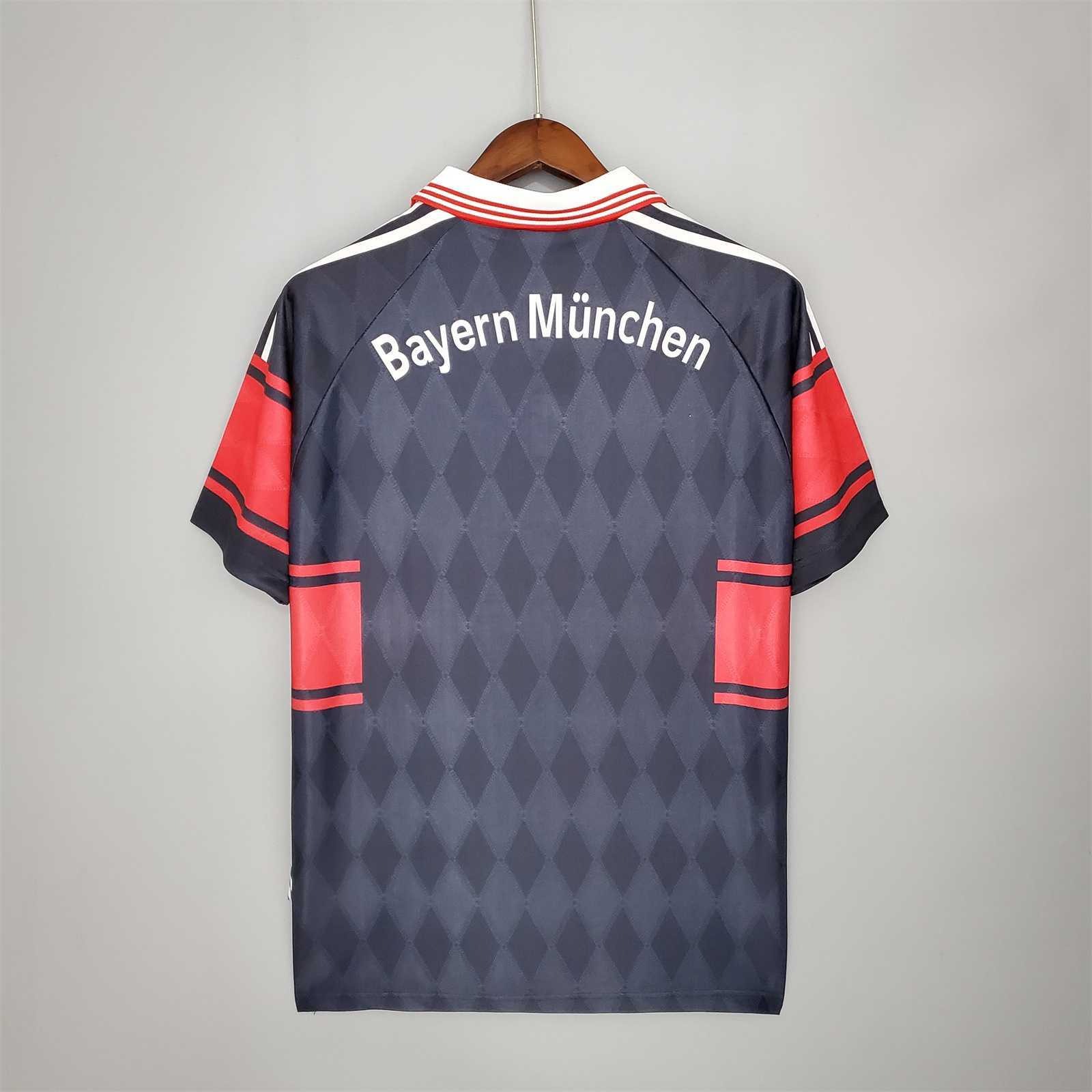 Bayern Munich Retro Jersey Home Soccer Shirt 1997/99 - Ujersey NHL