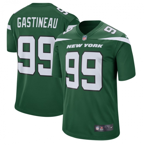 Men's  New York Jets #99 Mark Gastineau Nike Retired Player Jersey - Green - Ujersey