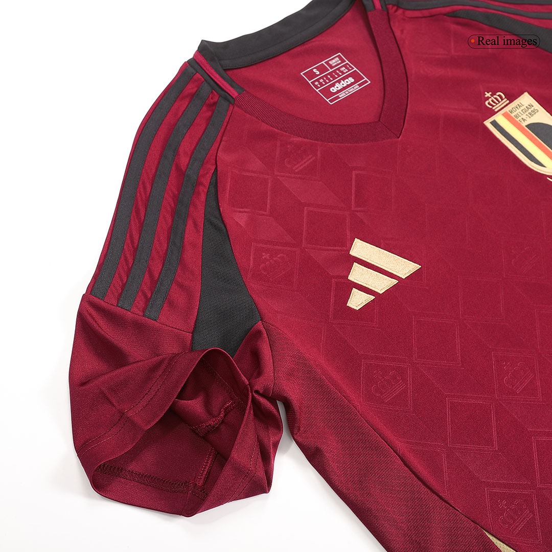 Belgium Soccer Jersey Home Custom Shirt EURO 2024 - ujerseystore