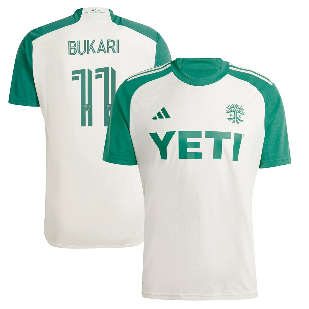 Men's Austin FC Osman Bukari adidas Tan 2024 The Armadillo Kit Replica Player Jersey - Ujersey