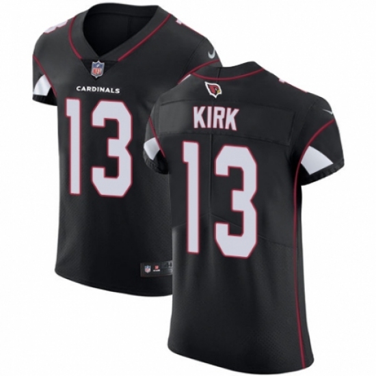 Men's Nike Arizona Cardinals #13 Christian Kirk Black Alternate Vapor Untouchable Elite Player NFL Jersey - Ujersey