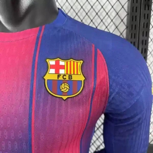 Soccer Jersey Barcelona Home x Travis Scott Long Sleeve Shirt 2025/26 - Ujersey NHL