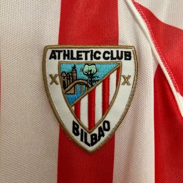 Athletic Club de Bilbao Retro Soccer Jersey Home Custom Shirt 1997/98 - ujerseystore