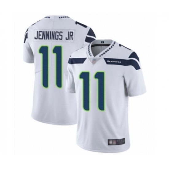 Youth Seattle Seahawks #11 Gary Jennings Jr. White Vapor Untouchable Limited Player Football Jersey - Ujersey