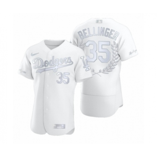 Men's Cody Bellinger #35 Los Angeles Dodgers White Awards Collection NL MVP Jersey - Ujersey