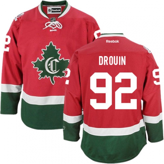 Women's Reebok Montreal Canadiens #92 Jonathan Drouin Authentic Red New CD NHL Jersey - Ujersey