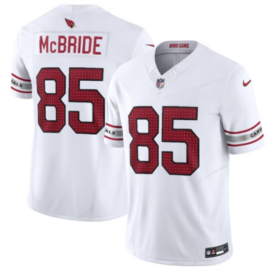 Men's Arizona Cardinals #85 Trey McBride White 2024 F.U.S.E. Vapor Untouchable Limited Stitched Jersey - Ujersey