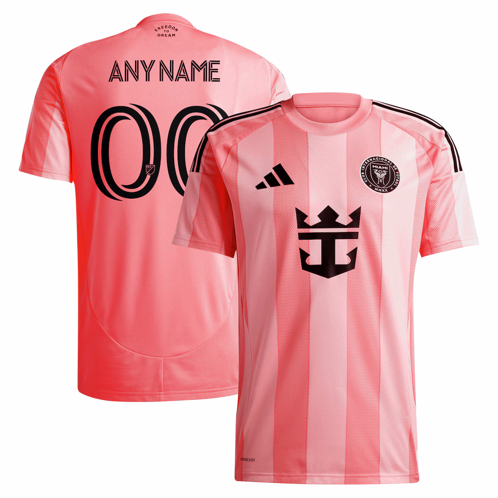 Men's Inter Miami CF adidas Light Pink 2025 Euforia Replica Custom Jersey - Ujersey NHL