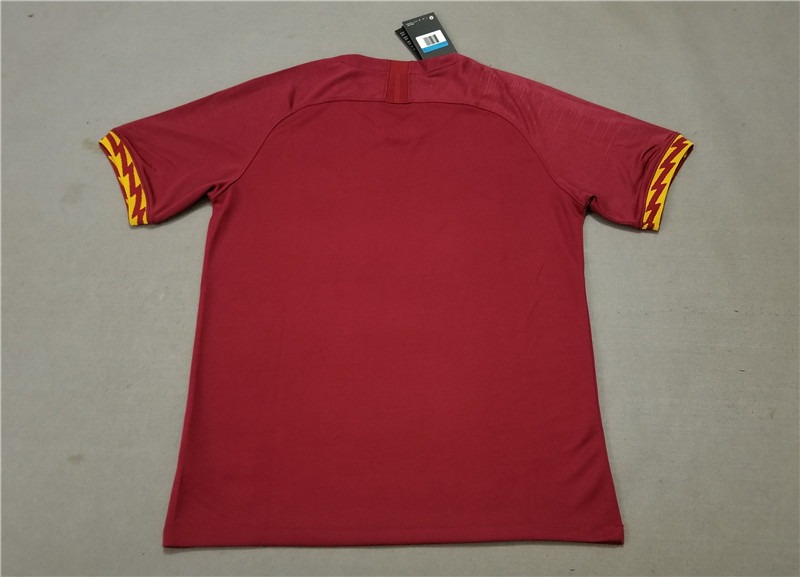 Roma Retro Soccer Jersey Home Custom Shirt 2019/20 - ujerseystore