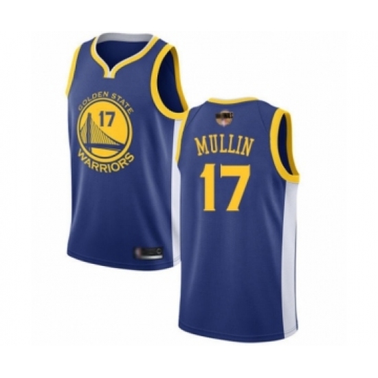 Youth Golden State Warriors #17 Chris Mullin Swingman Royal Blue 2019 Basketball Finals Bound Basketball Jersey - Icon Edition - Ujersey
