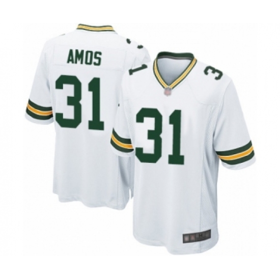 Men's Green Bay Packers #31 Adrian Amos Game White Football Jersey - Ujersey