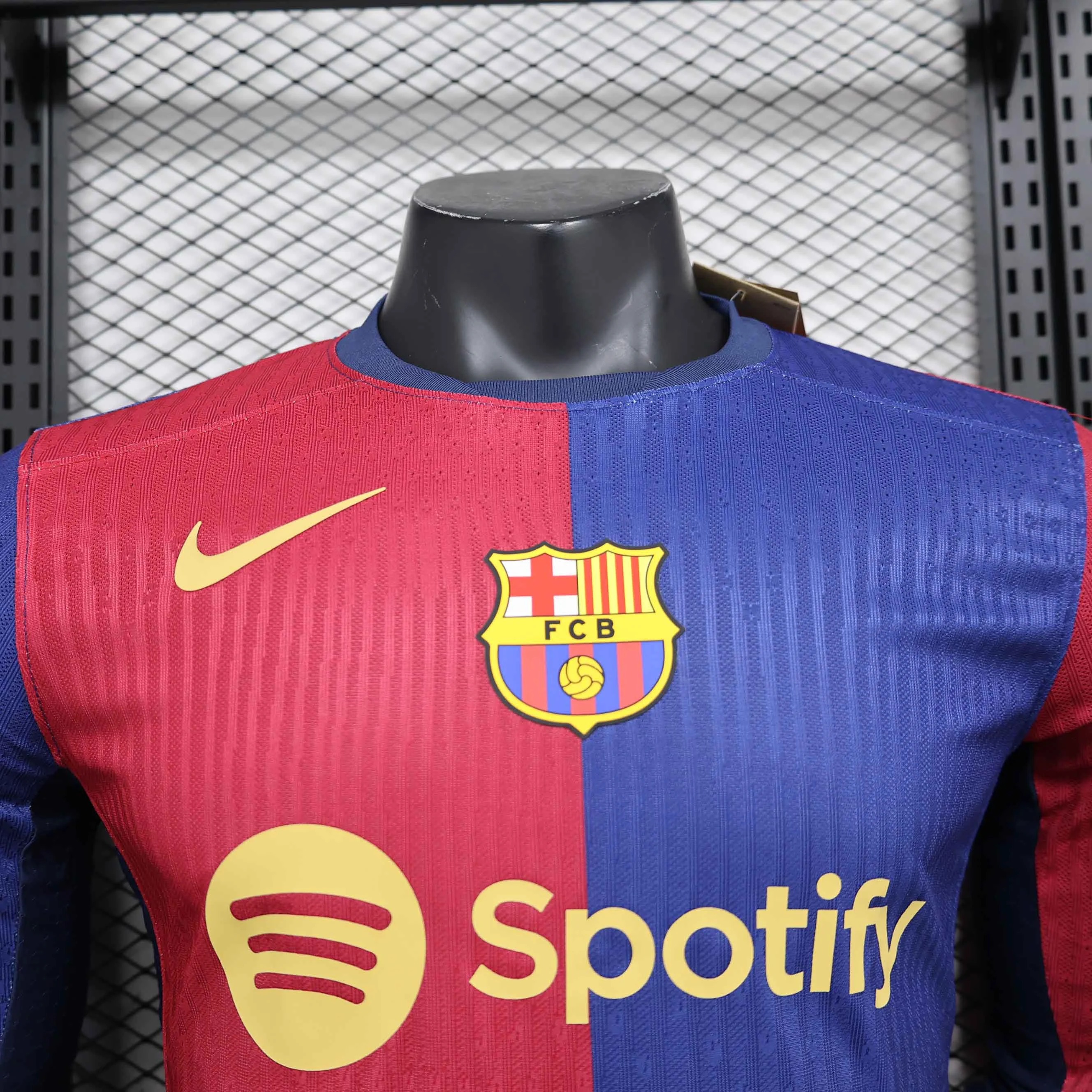 Soccer Jersey Barcelona Home Long Sleeve Shirt 2024/25